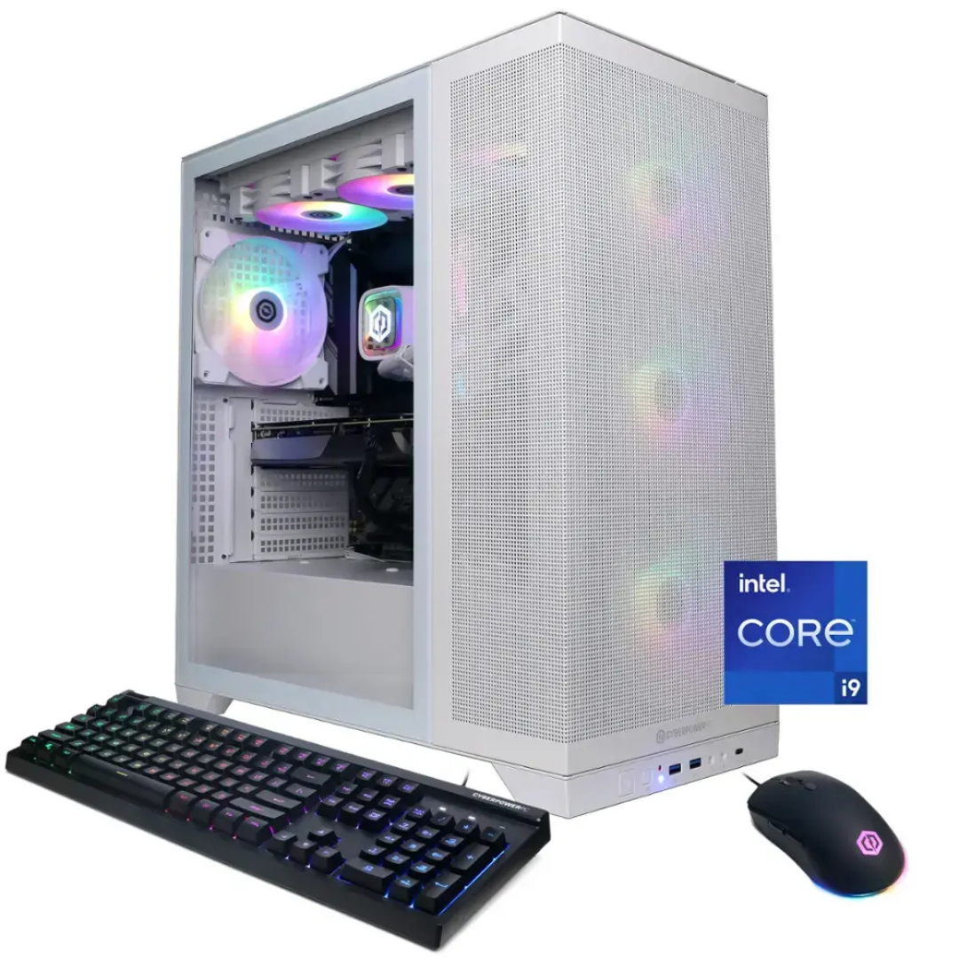 CyberPowerPC Gamer Supreme Gaming Desktop (i9-14900KF / 64GB RAM / 2TB SSD / 16GB RTX 4070 Ti SUPER)