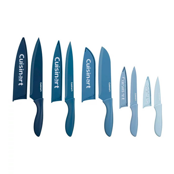 Cuisinart 10 Piece Ceramic Coated Ombre Knife Set