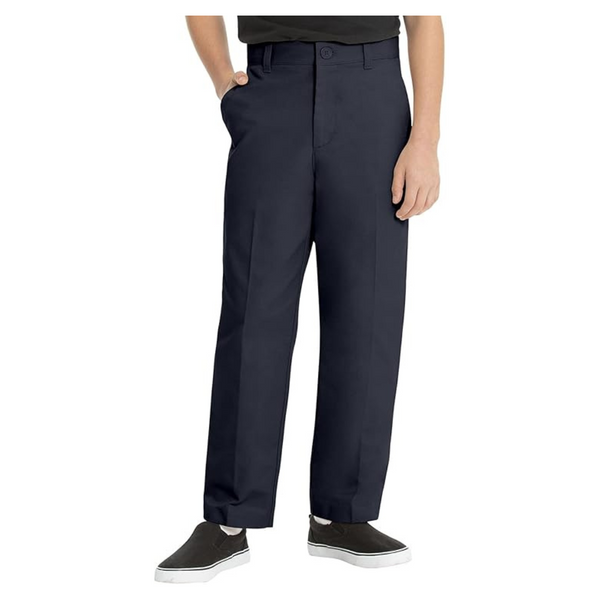 Classroom School Uniforms Boy's Husky Flat Front Pants