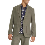 Goodfellow & Co Men's Button Up Linen-Blend Blazer (Olive Green Or Taupe)