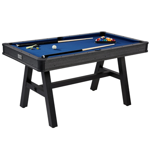 5-Feet Barrington Harrison Pool & Billiard Table (Black/Blue)