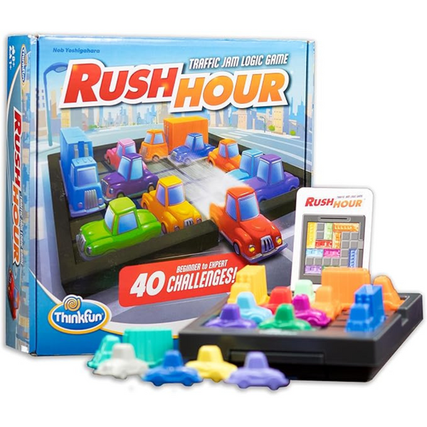 ThinkFun Rush Hour Traffic Jam Logic Game For Kids