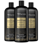 3 Bottles Of TRESemmé Shampoo Moisture Rich For Dry Hair Formulated With Vitamin E And Biotin (28 Oz Bottles)