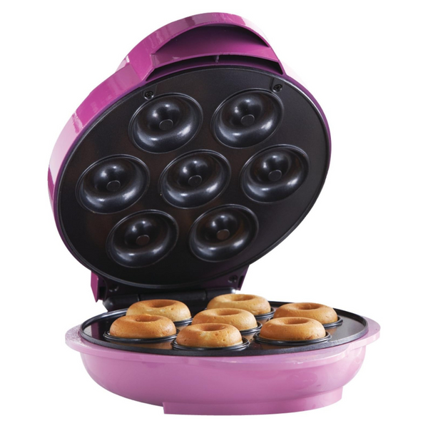 Brentwood Mini Donut Maker Machine, Pink