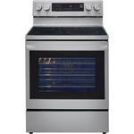 LG 6.3 cu ft. Smart Wi-Fi Enabled InstaView Electric Range with Air Fry