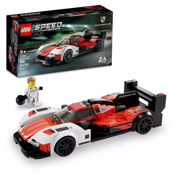 280-Piece LEGO Speed Champions Porsche 963 Building Kit