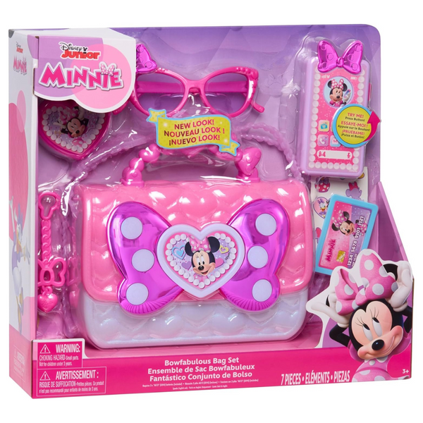 7-Piece Disney Junior Minnie Mouse Bowfabulous Bag Set