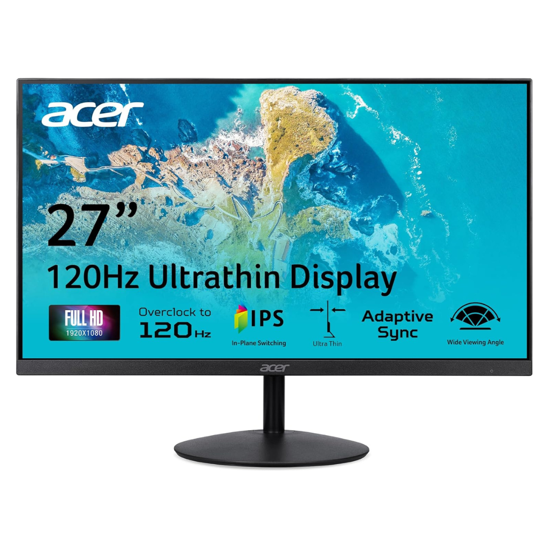 Acer 27″ IPS Full HD Ultra-Thin Zero-Frame Gaming Office Monitor