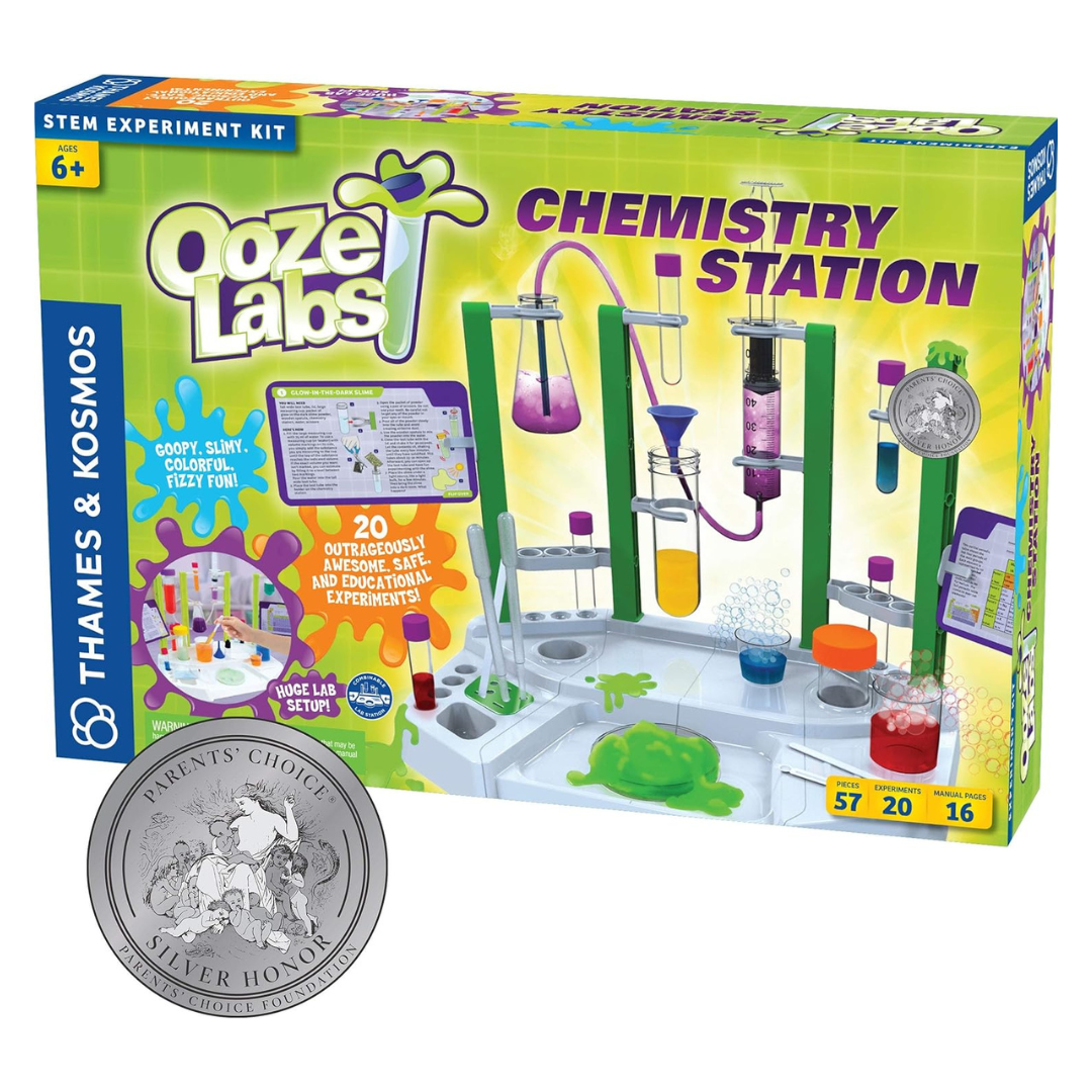 Thames & Kosmos Ooze Labs Chemistry Station Science Experiment Kit