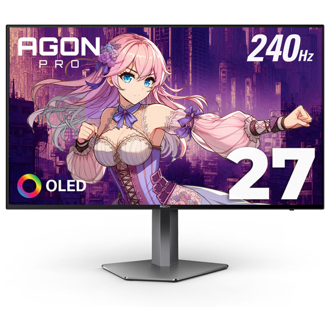 AOC Agon PRO AG276QZD2 27" WQHD 240Hz 0.3ms HDR OLED Gaming Monitor