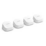 4-Pack Amazon eero 6+ AX3000 WiFi 6 Gigabit Mesh Router System