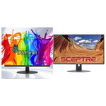 Sceptre E248W-FPT 24" FHD IPS LED Monitor + Sceptre 24" 1080p LED Monitor