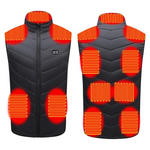 Unisex Rechargeable Winter Warm USB Puffer Heated Vests