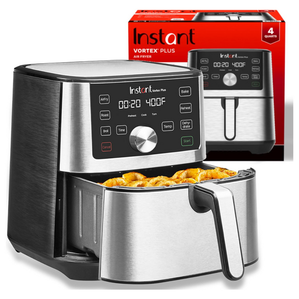 6-Qt Instant Pot Vortex Plus 6-In-1 Air Fryer Oven (Stainless Steel)