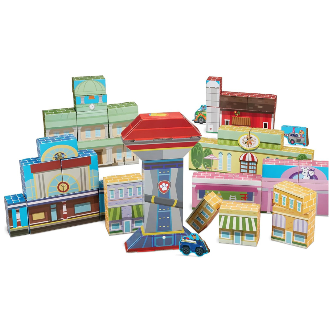 Melissa & Doug PAW Patrol Jumbo Cardboard Blocks (41 Pieces)