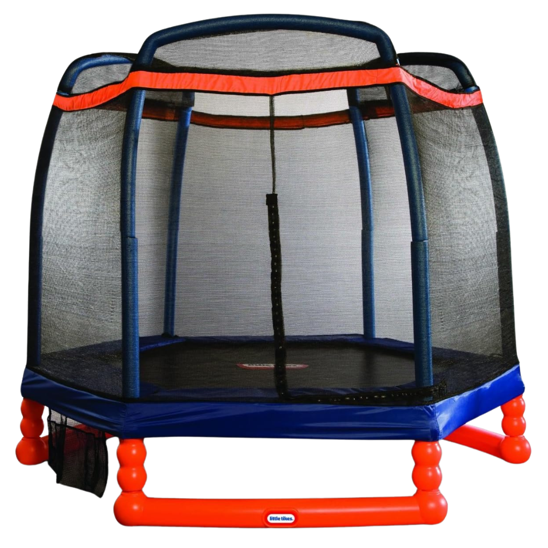 Little Tikes 7′ Trampoline Hexagonal Alloy Steel Trampoline