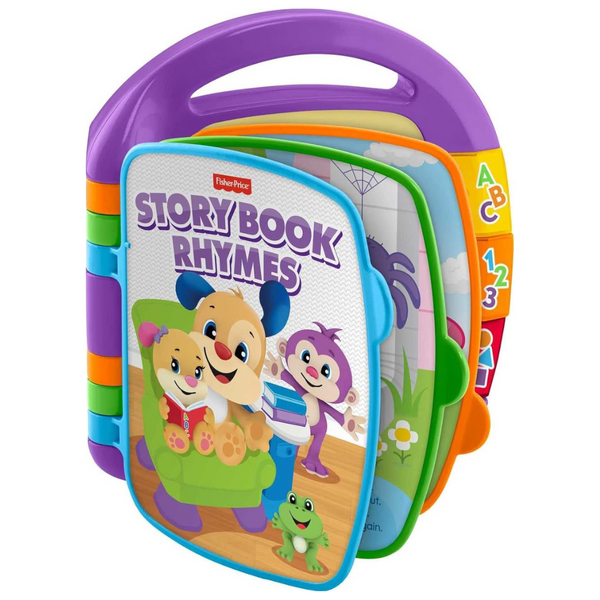 Fisher-Price Baby Learning Toy Laugh & Learn Storybook Rhymes Musical Book With Lights & Sounds