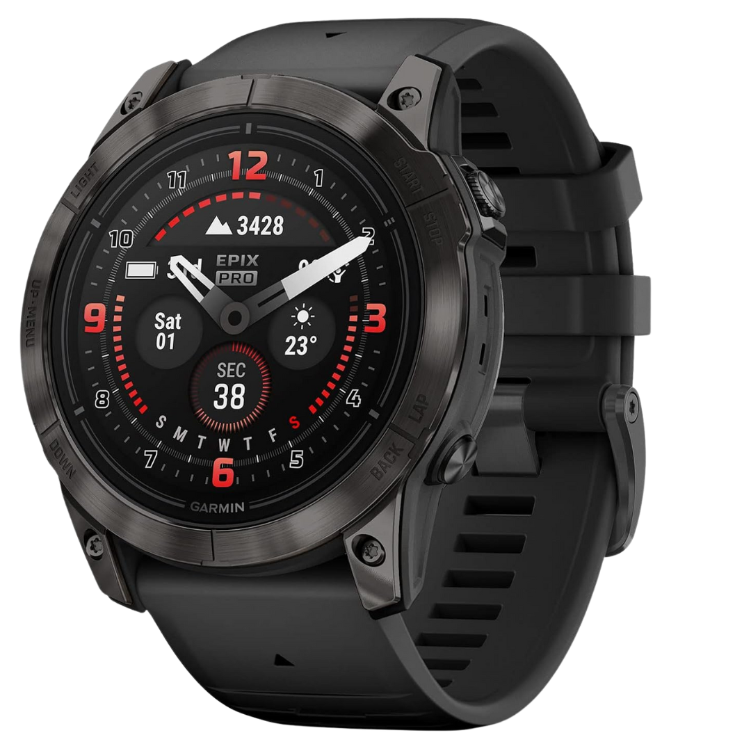 Garmin Epix Pro (Gen 2) Sapphire Edition, 51mm, High Performance Smartwatch, Built-In Flashlight