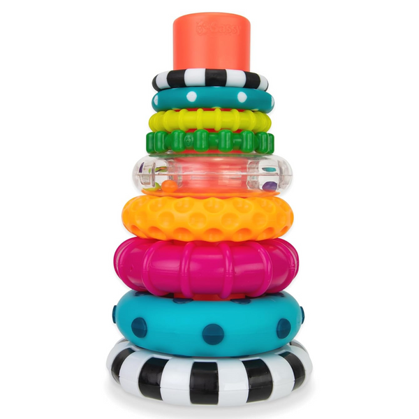 Sassy Stacks Of Circles Stacking Ring