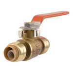 SharkBite 1/2" Brass Push-To-Connect Ball Valves