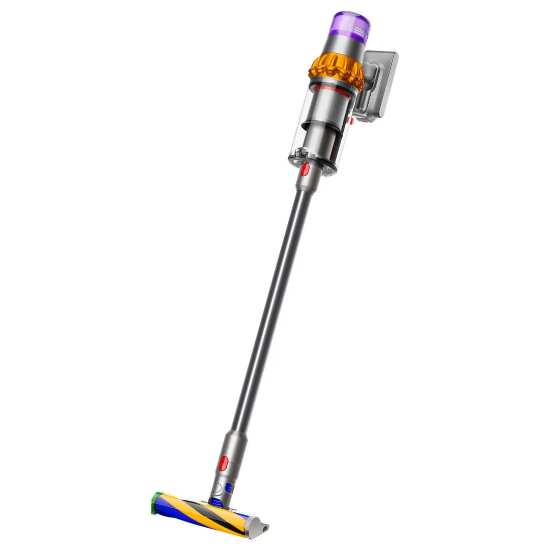 Dyson V15 Detect Extra Cordless Vacuum W/10 Accessories (Yellow/Nickel)