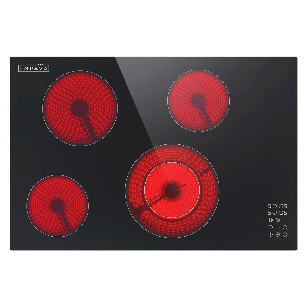 Empava 30 Inch 4 Burners Electric Cooktop