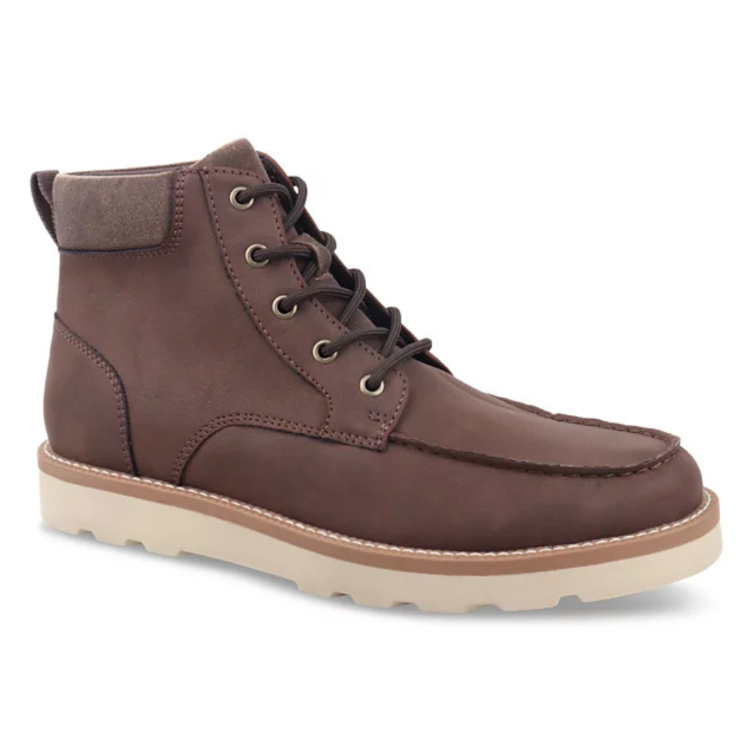 Club Room Men's Clifton Lace-Up Moc-Toe Boots