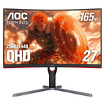 AOC CQ27G3S 27" Frameless Curved WQHD 165Hz 1ms VA LED FreeSync Gaming Monitor