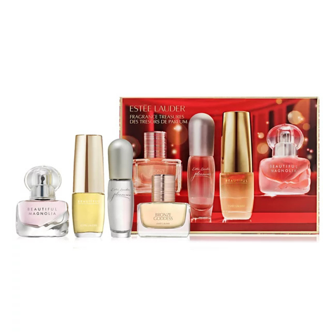 Estee Lauder 4-Piece Fragrance Treasures Perfume Gift Set