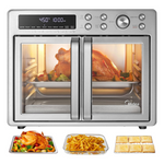 Midea 26.4 QT Flexify French Door Toaster Oven Air Fryer W/ 10 Functions