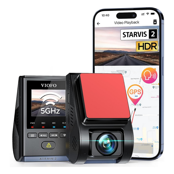 VIOFO A119 Mini 2 2K Dash Cam Kit With Sony STARVIS 2 Sensor