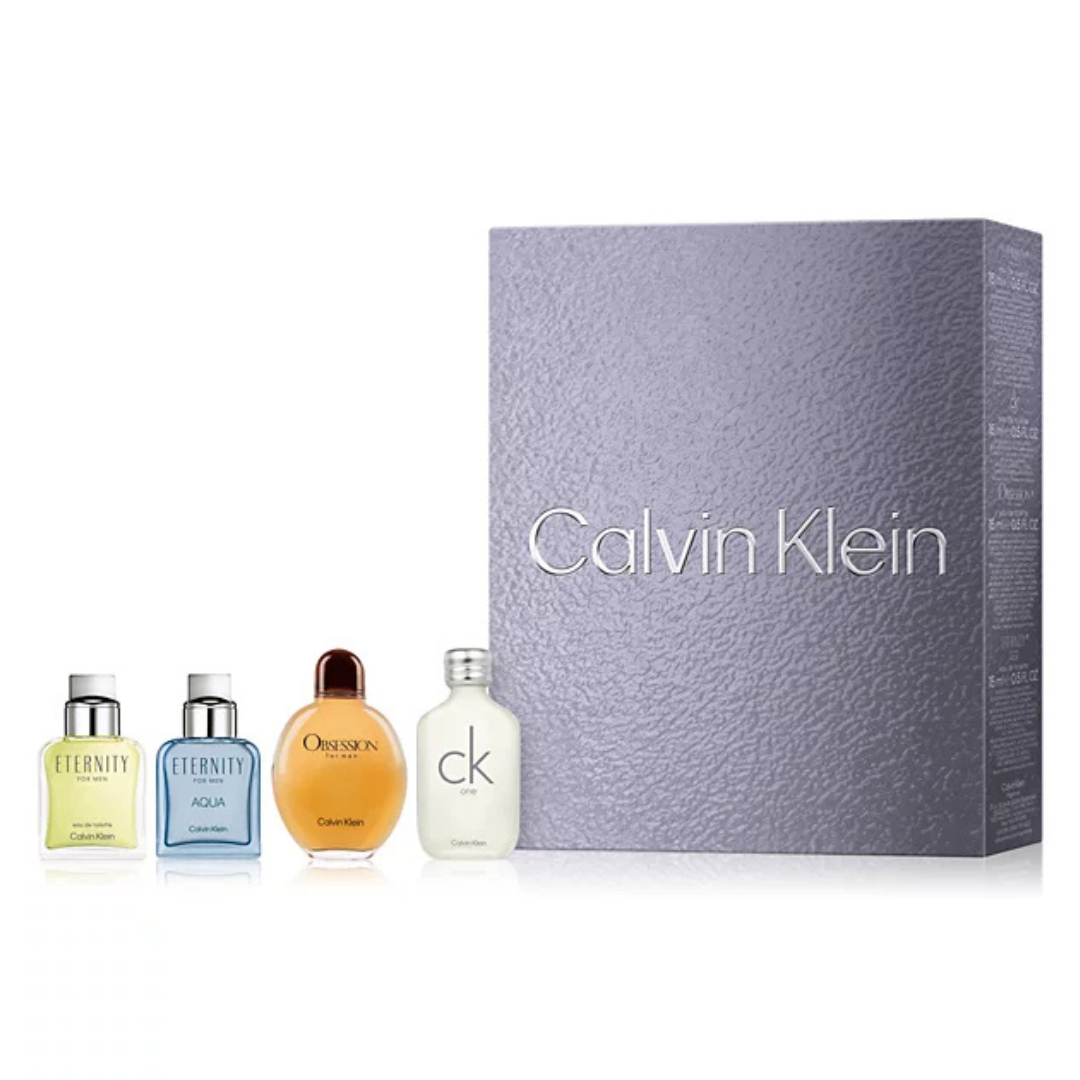 Calvin Klein Men's 4-Piece Eau De Toilette Gift Set