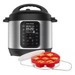 6-Quart Instant Pot 9-In-1 Pressure Cooker Bundle