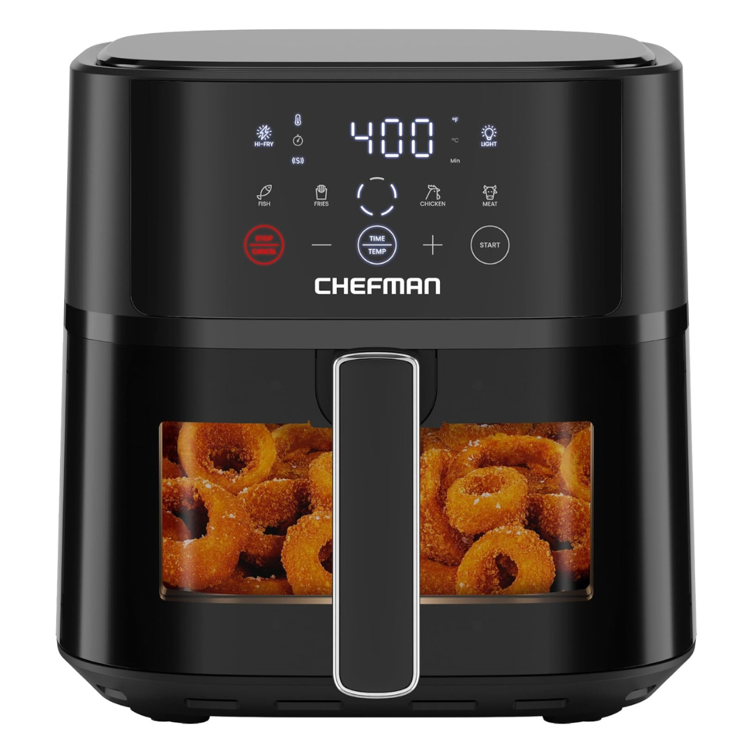 Chefman TurboFry Touch 6 Qt. Easy-View Air Fryer