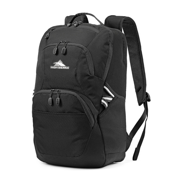 High Sierra Swoop SG Backpack (Silver Heather Or Black)