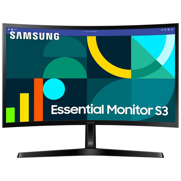 Samsung Essential S3 Series 24" Curved FHD 100Hz 4ms Monitor