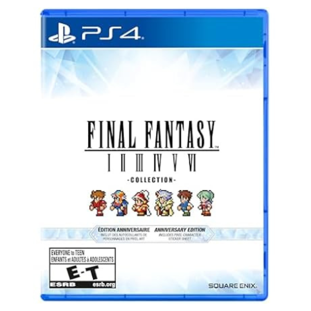 Final Fantasy I-VI Collection Anniversary Edition For PS4