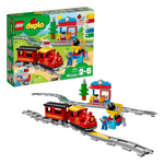 59-Piece LEGO Duplo Town Steam Train Toys Set (10874)