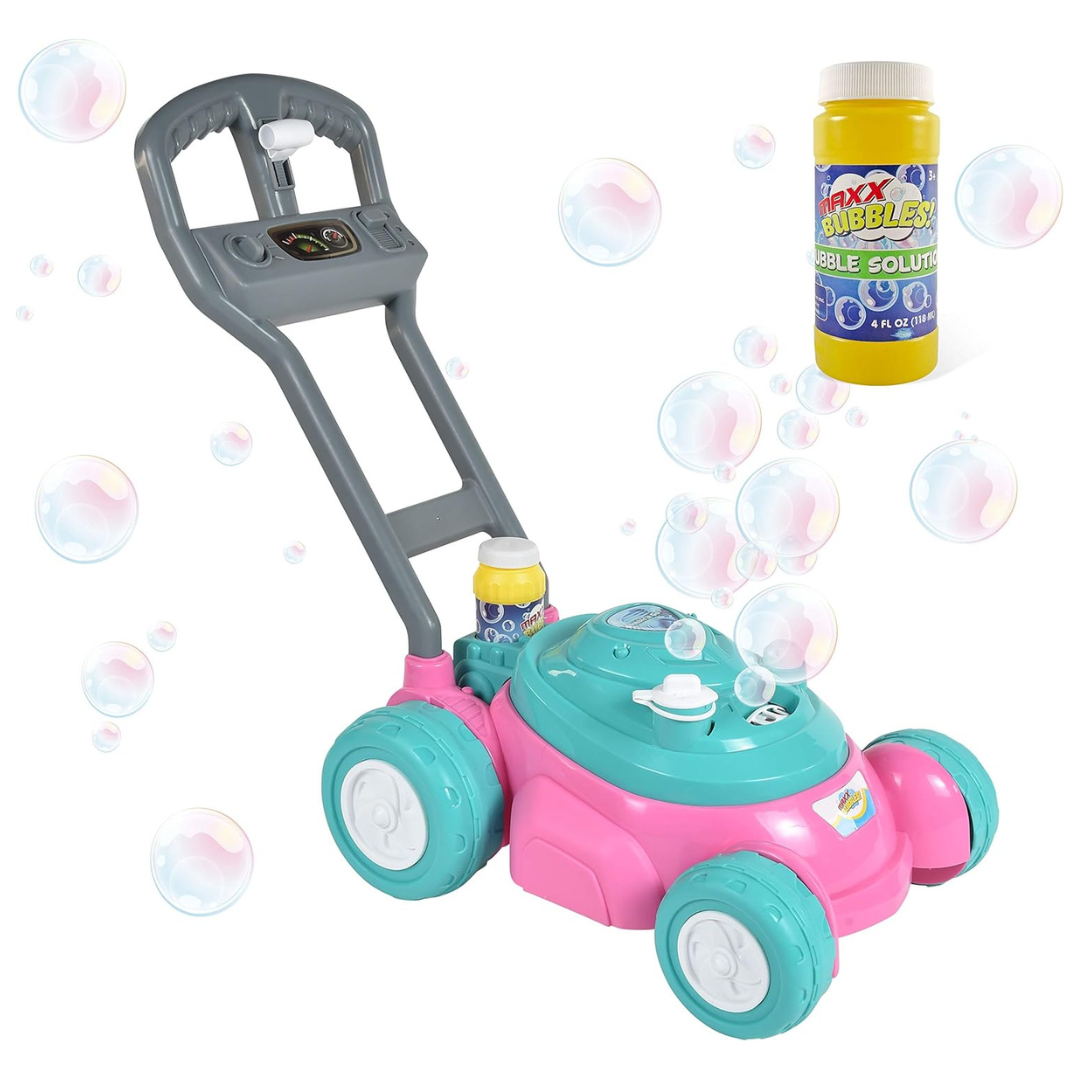 Sunny Days Entertainment Bubble-N-Go Toy Lawn Mower