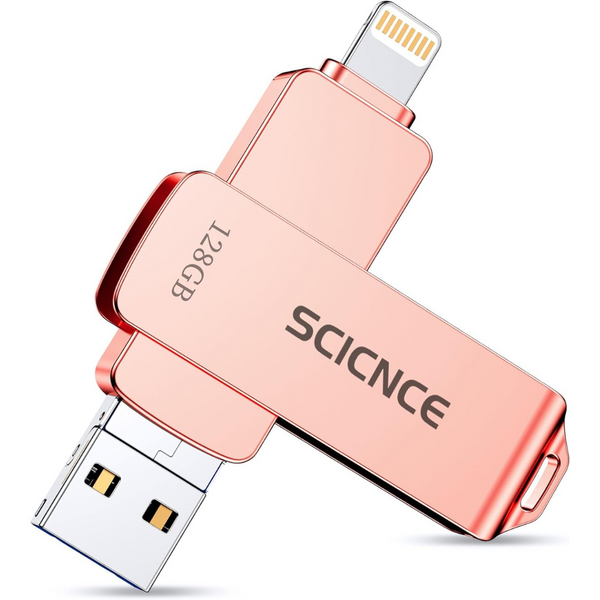 Scicnce 128GB Photo Stick USB Memory Phone Flash Drive