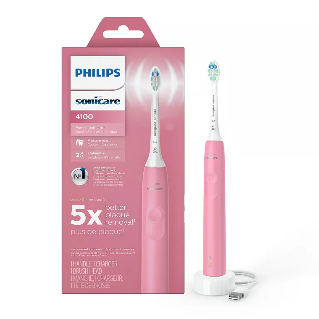 Philips Sonicare 4100 Rechargeable Electric Toothbrush (3 Colors)