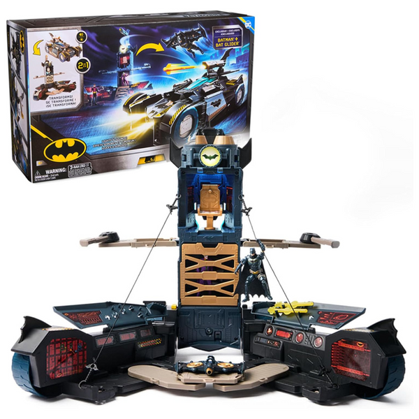 DC Comics Batman Ultimate Transforming Batmobile Playset With Projectiles