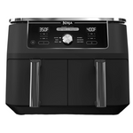 Ninja DZ401 Foodi 10 Quart 6-In-1 DualZone XL 2-Basket Air Fryer With 2 Independent Frying Baskets, Match Cook & Smart Finish To Roast, Broil, Dehydrate