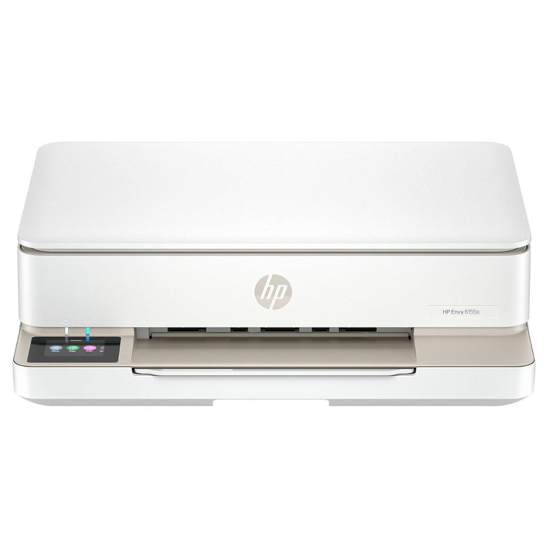 HP Envy 6155e Wireless All-In-One Color Inkjet Printer, Print, Scan, Copy, Duplex Printing