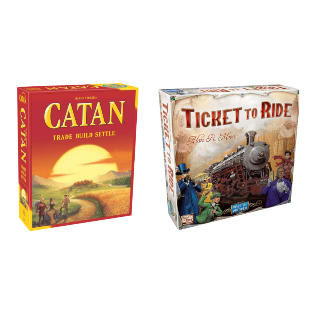 CATAN Board Game Or Ticket To Ride Board Game