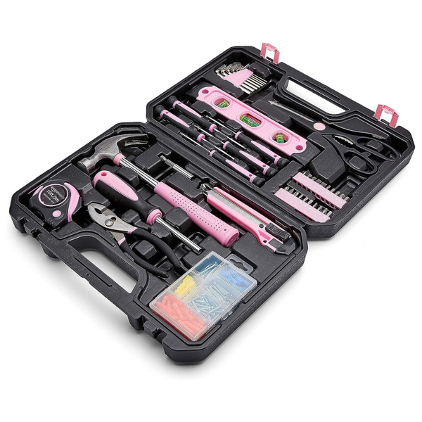 142-Piece Amazon Basics DIY Household Tool Set