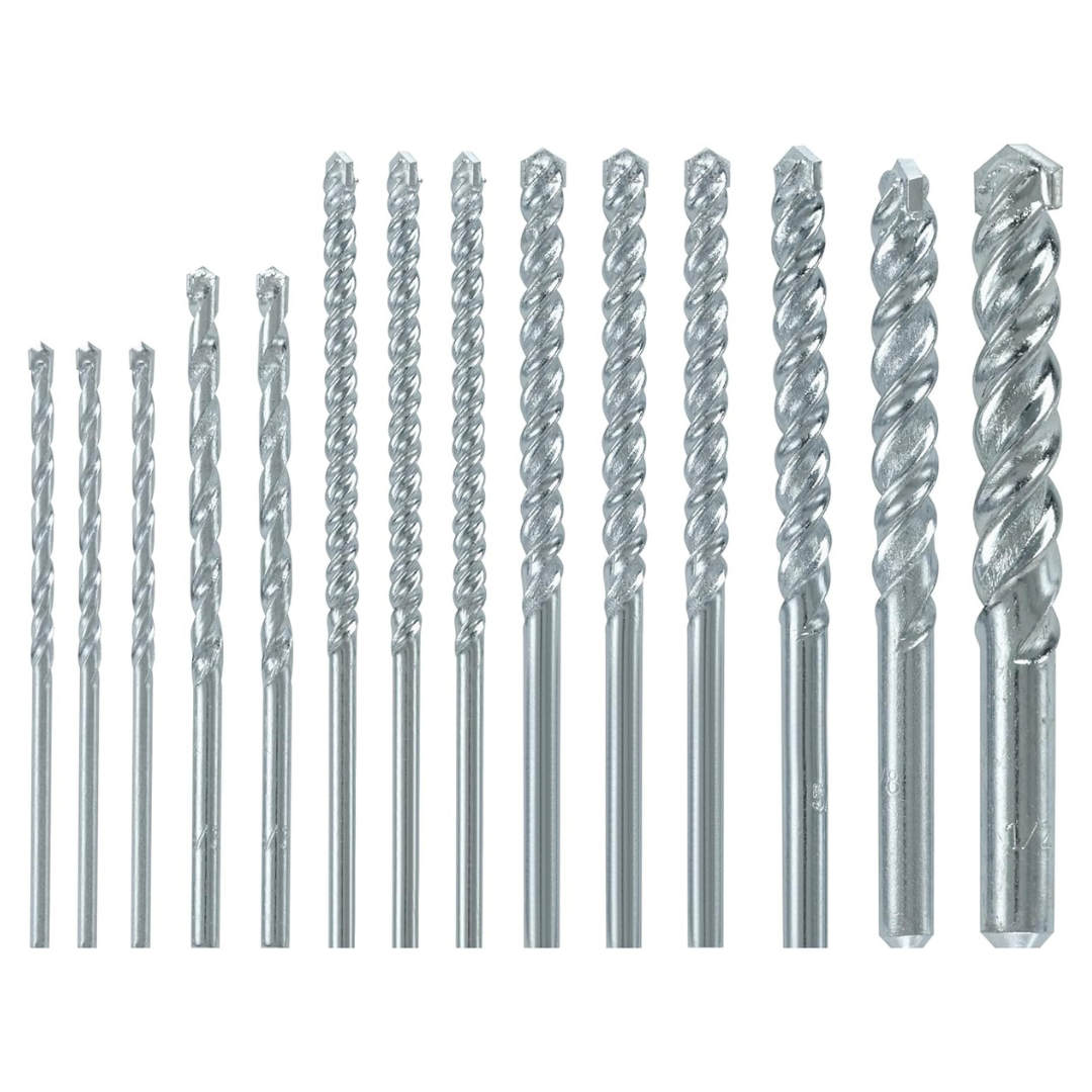 14-Piece Bosch BM5000 Fast Spiral Masonry Drill Bit Set