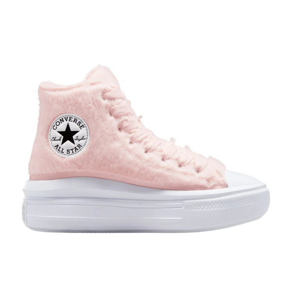 Converse Women's Chuck All Star Move Platform Faux Fur High Top Shoes