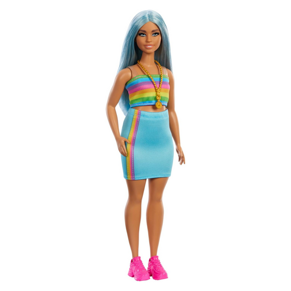 Barbie Fashionistas Doll With Long Blue Hair