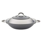 Circulon 14" Side Handles Hard Anodized Aluminum Wok